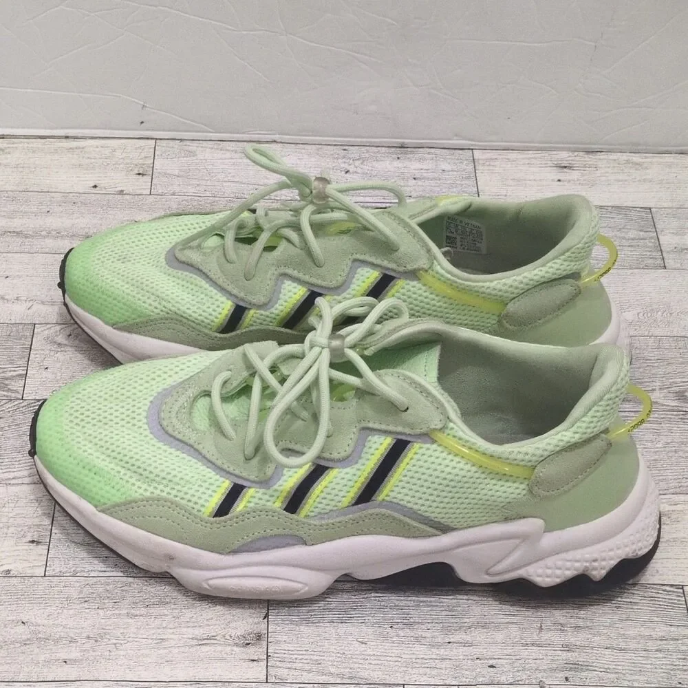 Adidas Originals Ozweego Glow Green Men's Athletic Shoes 9.5 Mens Used No Box